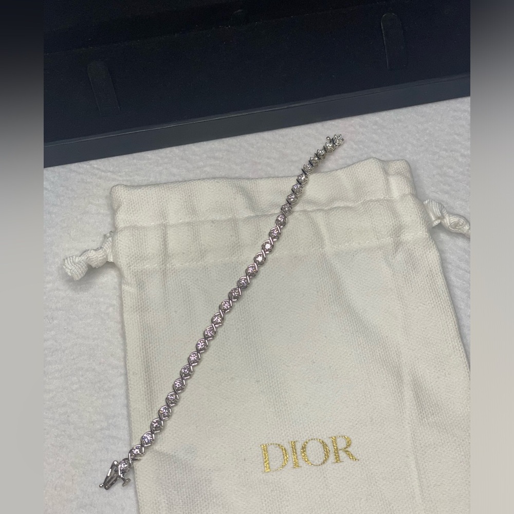 DIOR Pouch/Bag - ONE (1) - store jewelry, gift, or use as stocking stuffer - Picture 9 of 9